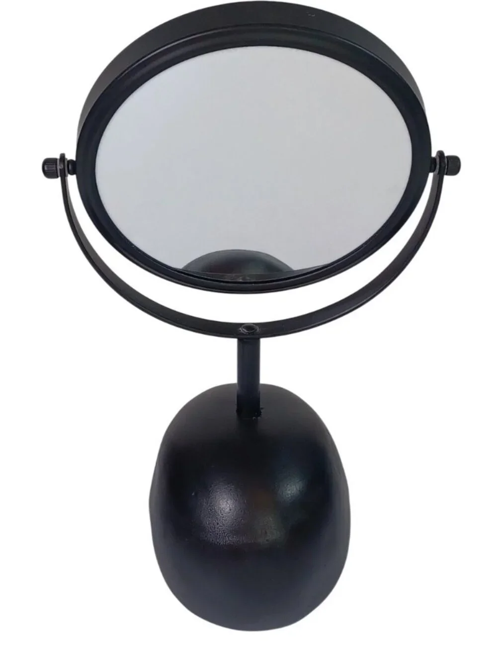 Dolls Kill Black Skull Skeleton Adjustable Vanity Mirror 14.75 X 8 3X Magnifying